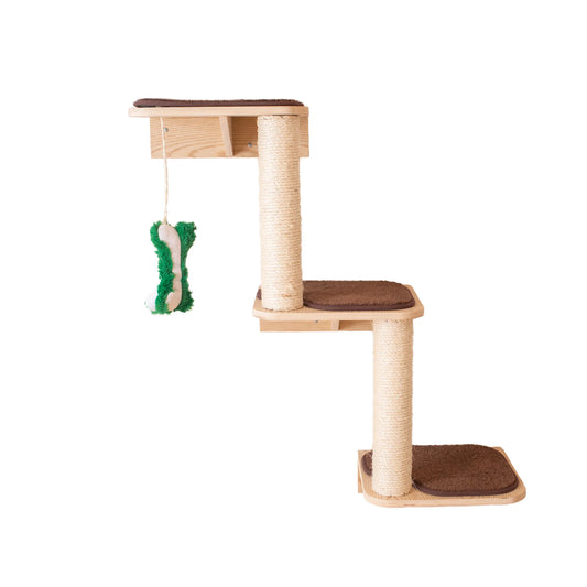 Armarkat W1907C Wall-Mounted Cat Steps