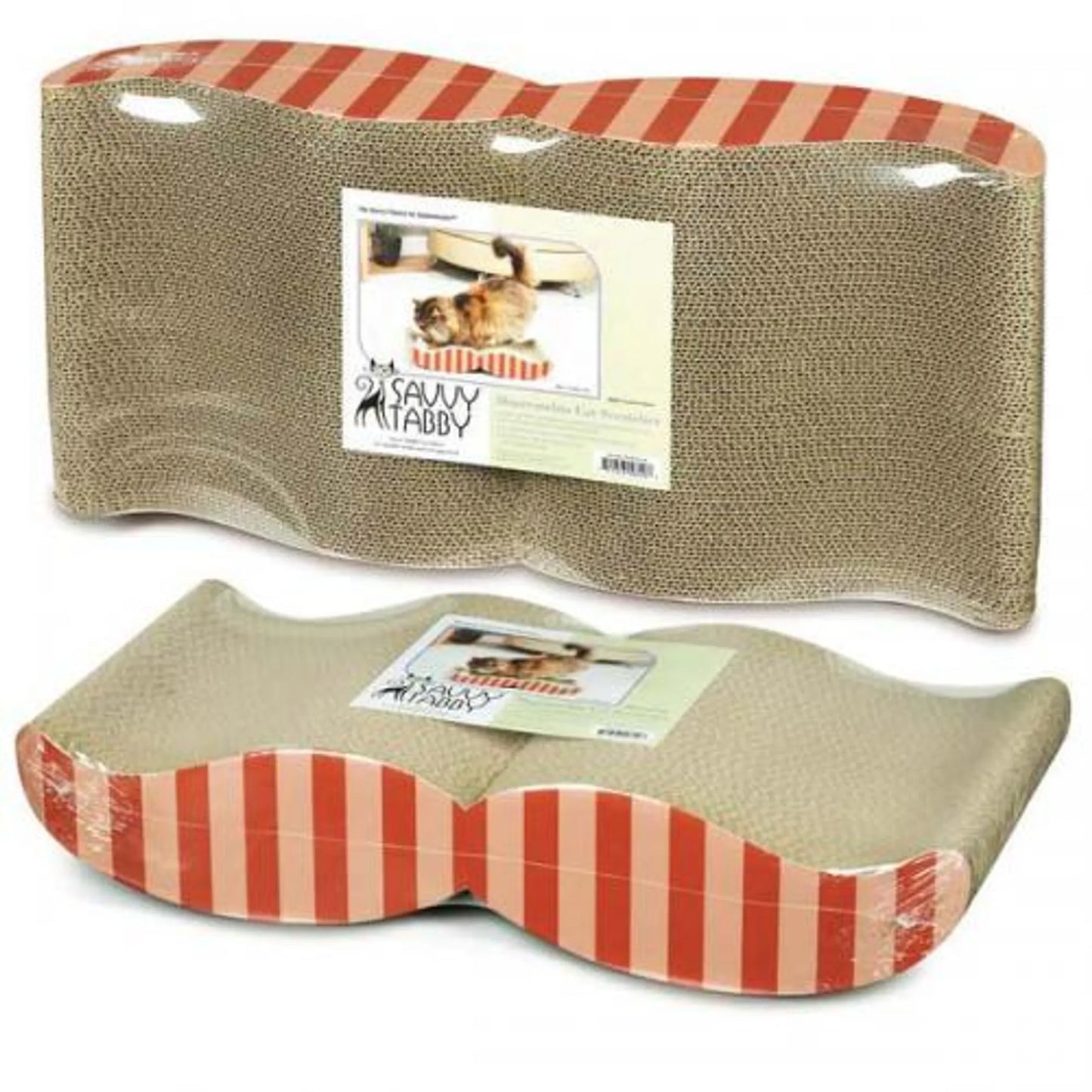 Savvy Tabby Muscratchio Cat Scratcher