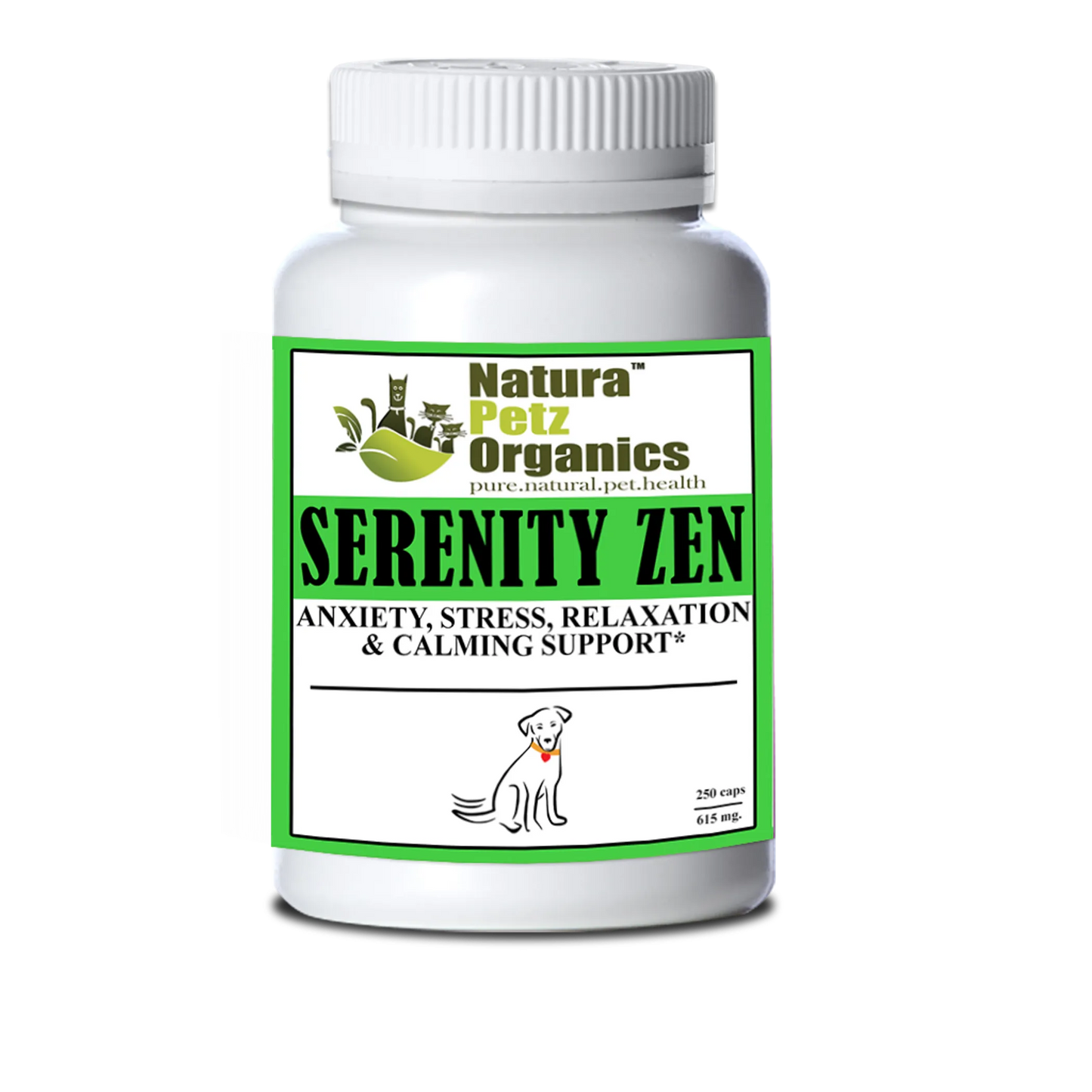 Serenity Zen Calming Support Capsules for Dogs & Cats