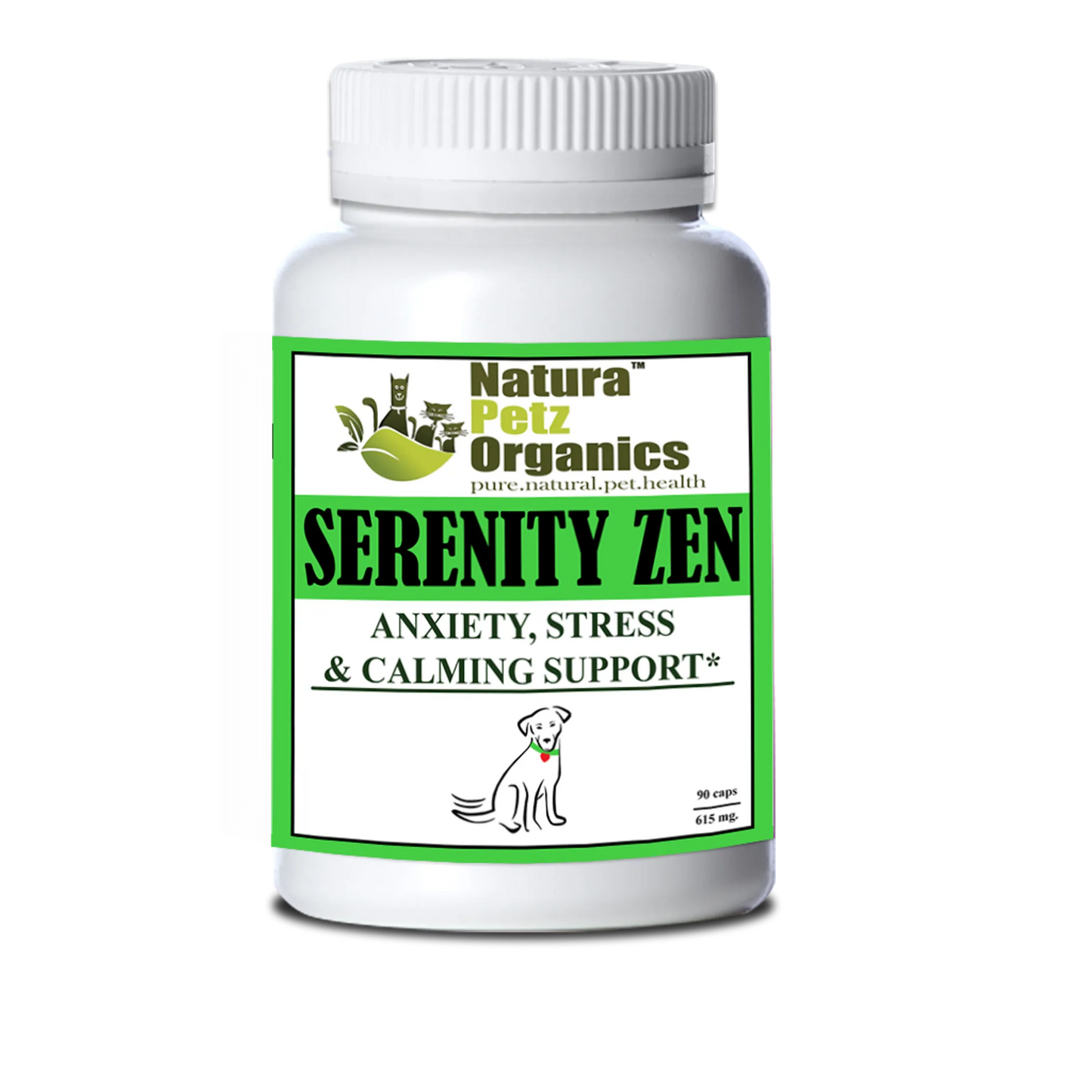 Serenity Zen Calming Support Capsules for Dogs & Cats