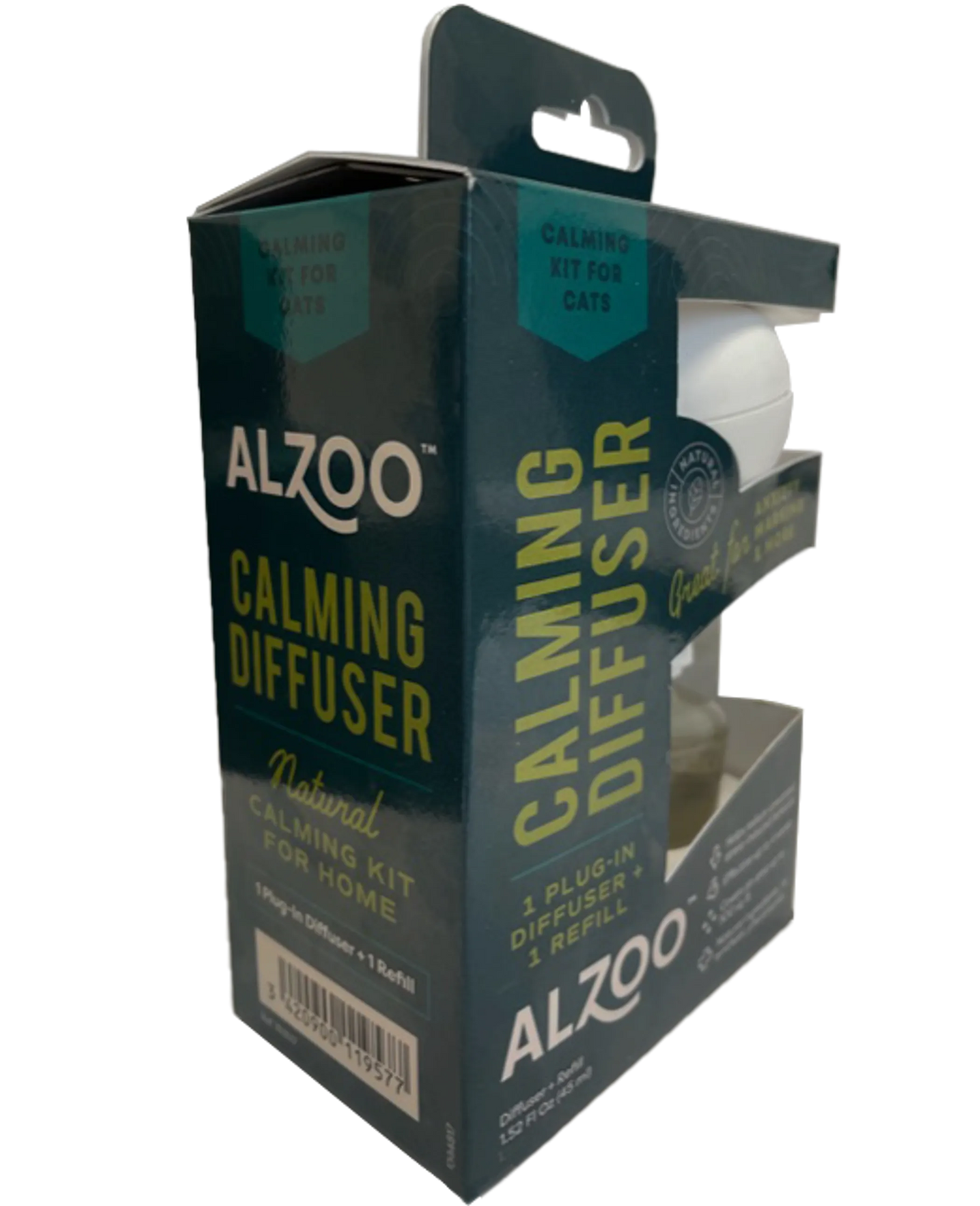 ALZOO Plant-Based Calming Diffuser Kit for Cats