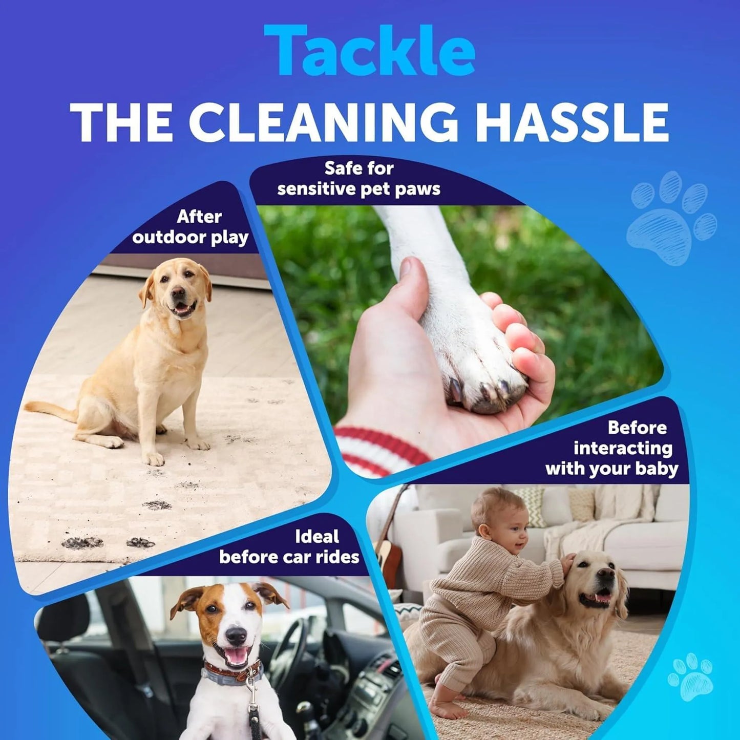 Dog Paw Cleaner Cup — Portable Muddy Paw Washer for After-Walk Cleanup