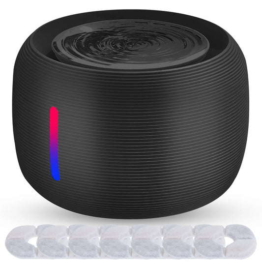 2.5L Smart Pet Water Fountain with Quiet Pump & Filtration