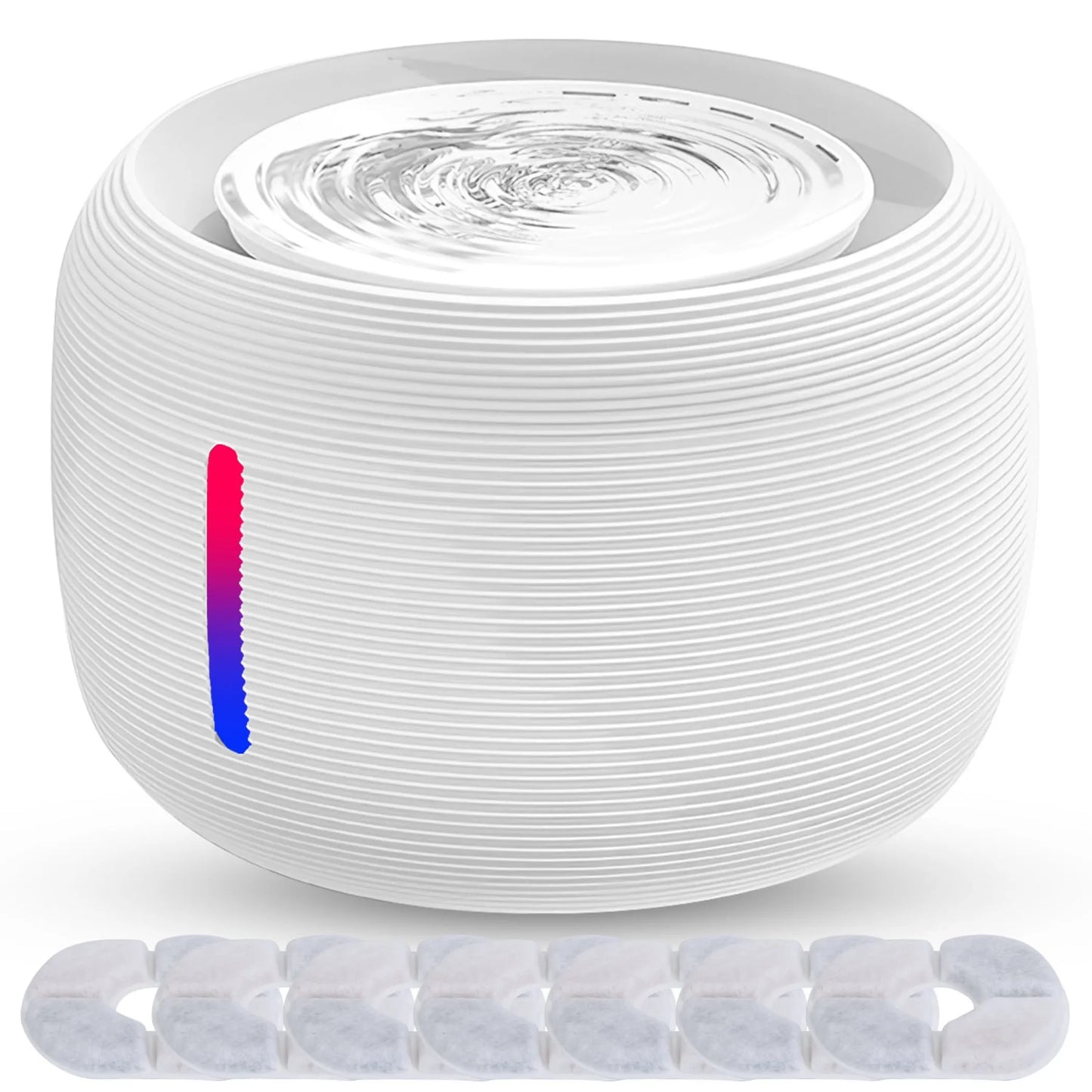 2.5L Smart Pet Water Fountain with Quiet Pump & Filtration