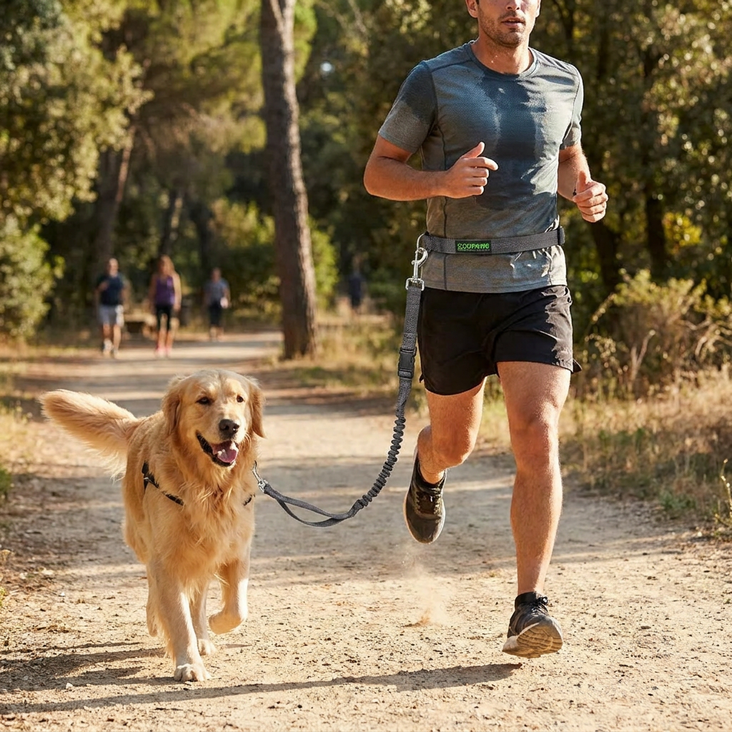 Hands Free Leash lifestyle