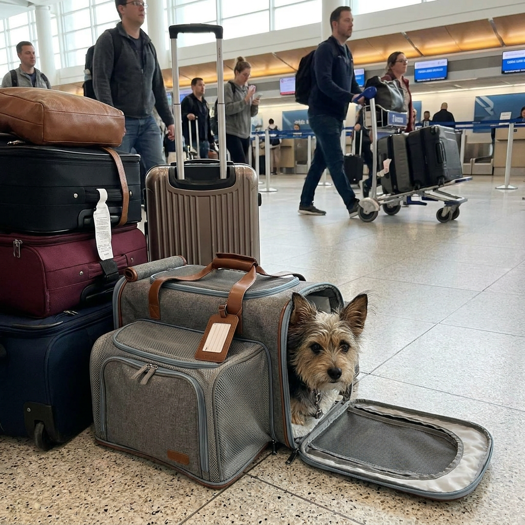 Mr Peanuts Pet Carrier lifestyle