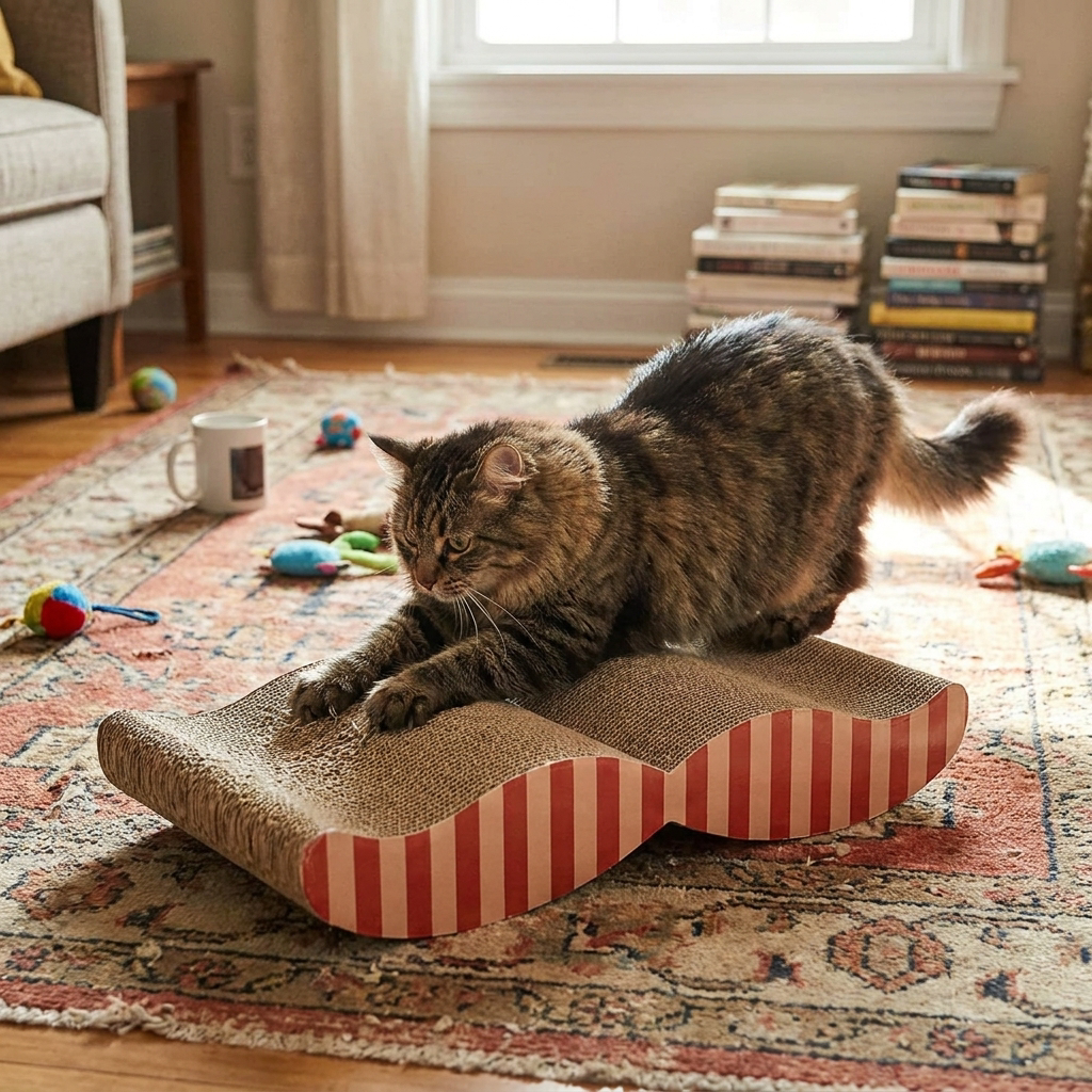 Cat Scratcher lifestyle