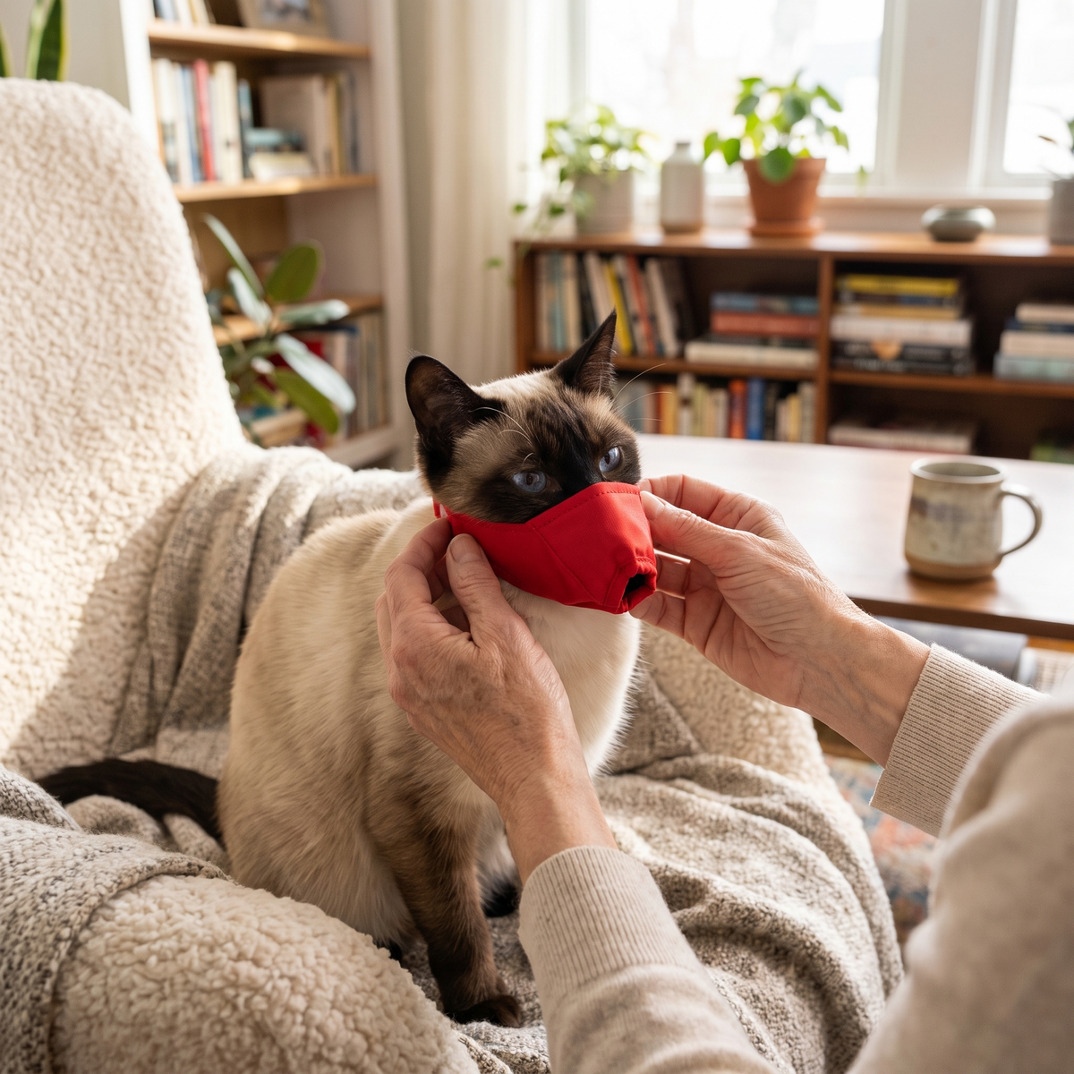 Quick Muzzle for Cats Set lifestyle image