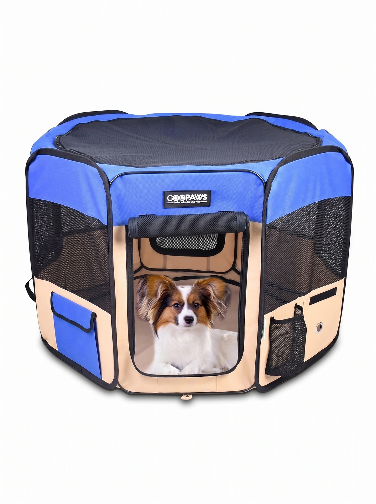 JESPET Portable Soft Dog Exercise Playpen with Carry Bag product photo 1