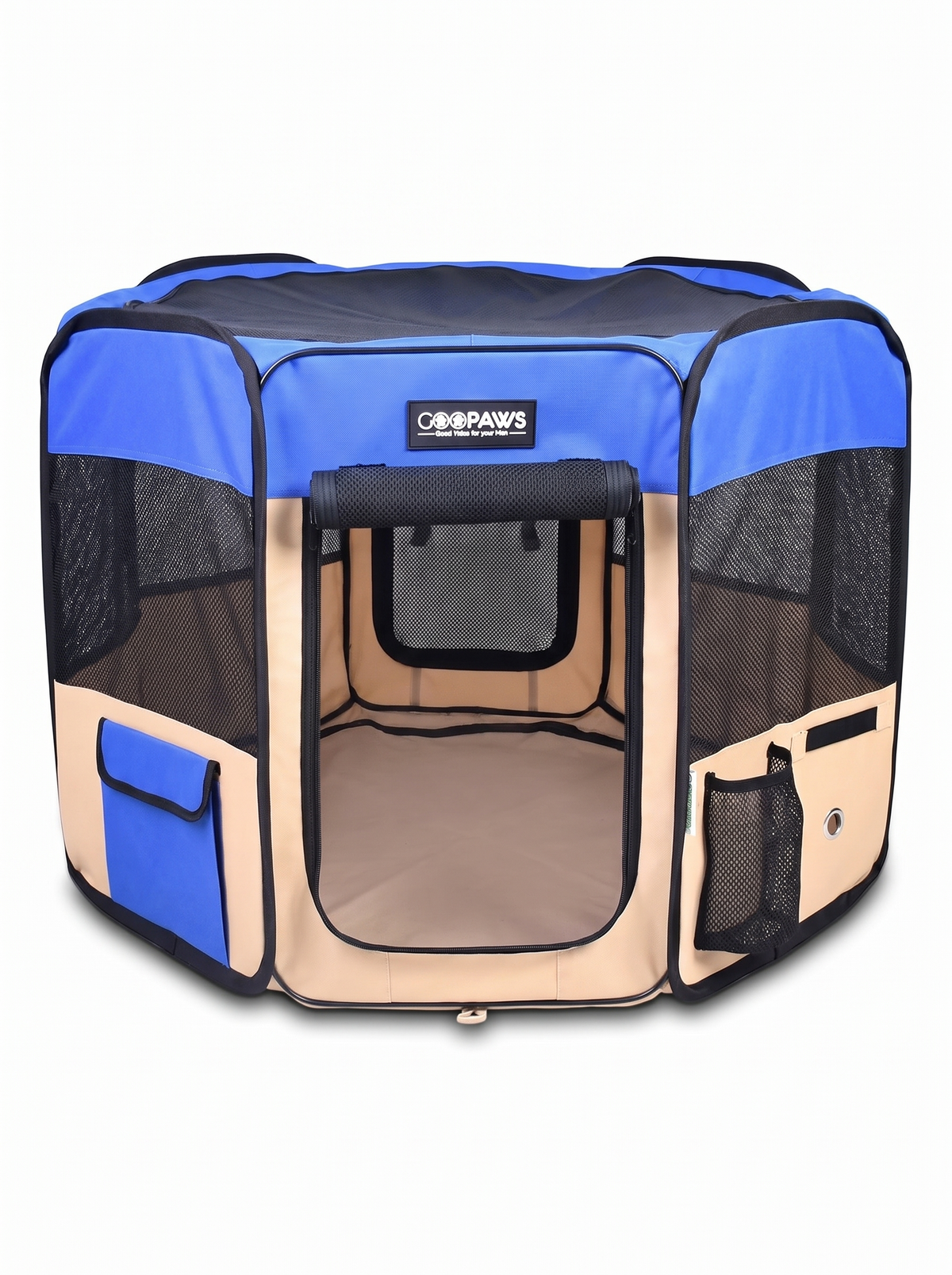 JESPET Portable Soft Dog Exercise Playpen with Carry Bag product photo 3