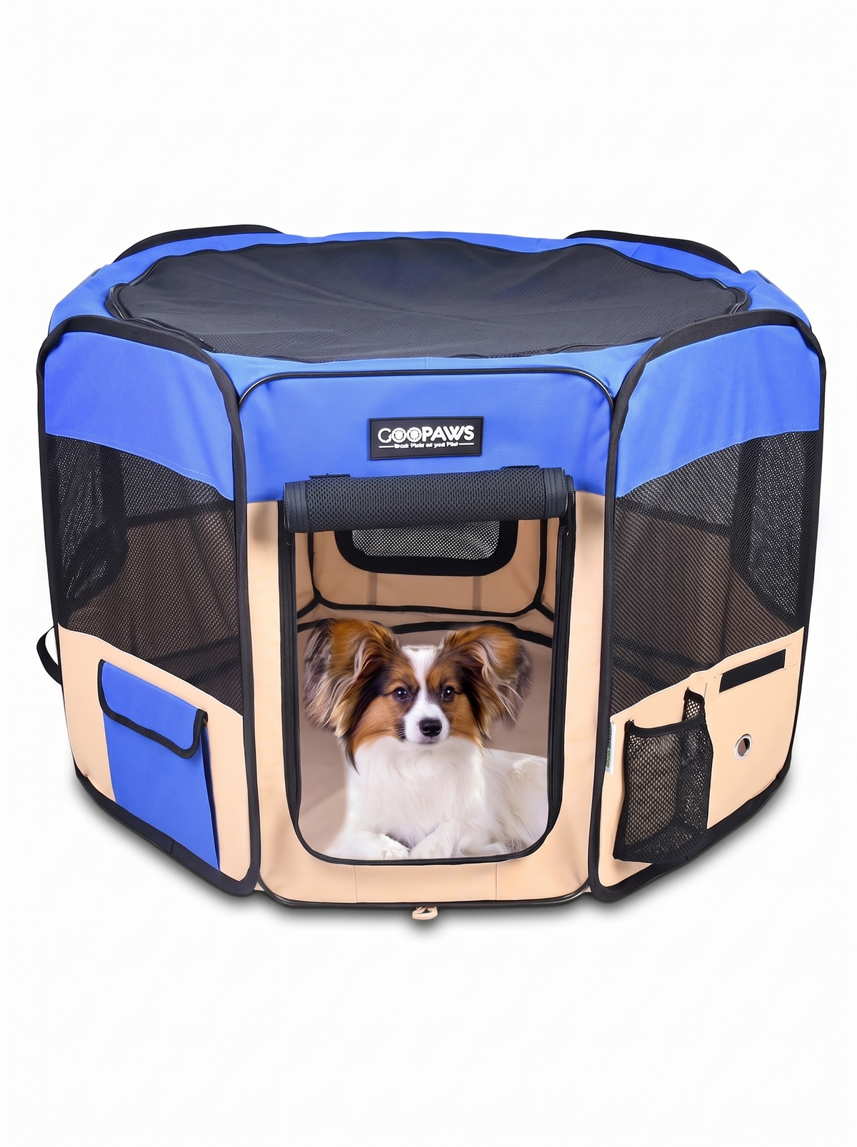 JESPET Portable Soft Dog Exercise Playpen with Carry Bag product photo 2
