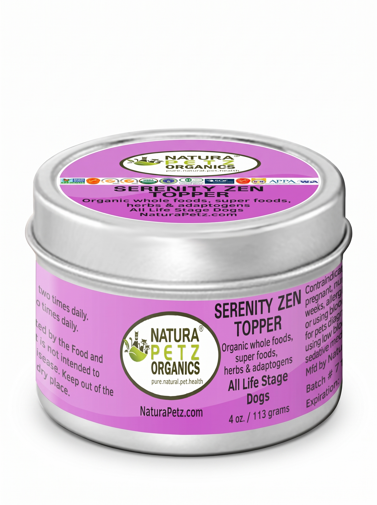 Serenity Zen Anti-Stress Meal Topper for Dogs & Cats product photo 2