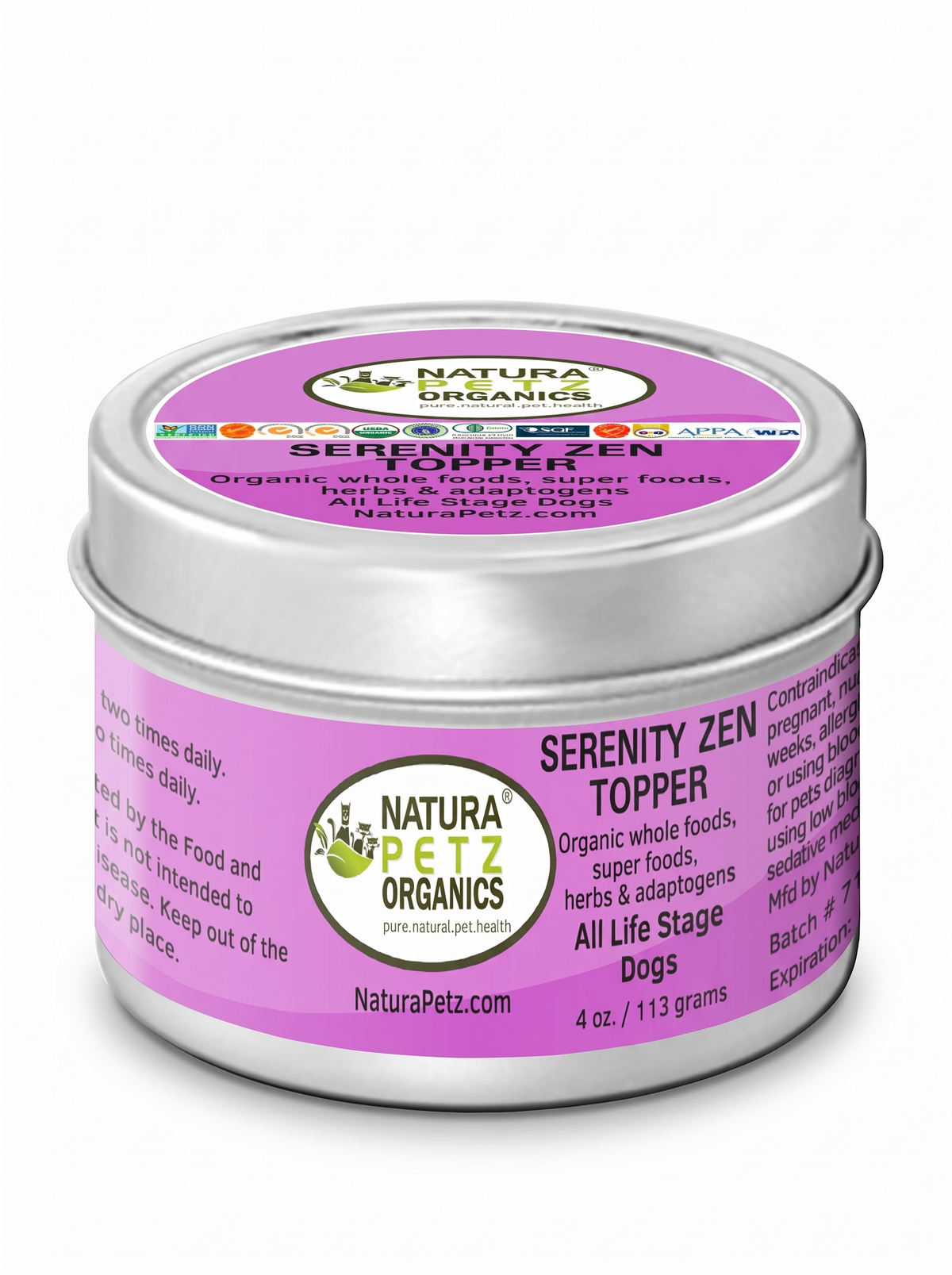 Serenity Zen Anti-Stress Meal Topper for Dogs & Cats product photo 1